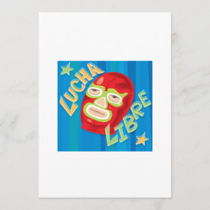 Lucha Libre Invitation