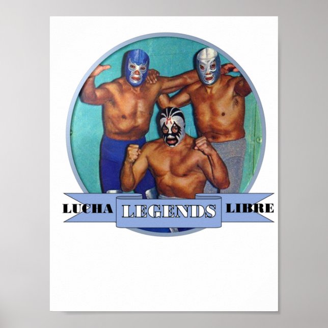 LUCHA LIBRE LEGENDS POSTER (Front)