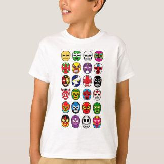 Lucha Libre Luchador Mexican Wrestling Masks T-Shirt