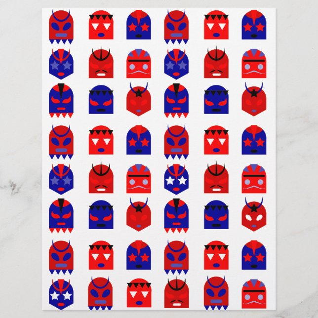 lucha libre masks (Front)