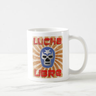 Lucha Libre Mexican Wrestling Coffee Mug