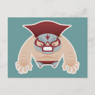 Lucha Libre postcard
