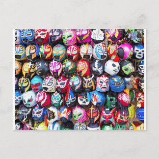 Lucha Libre Postcard