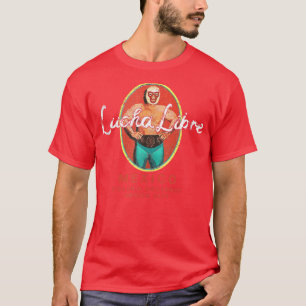 Lucha Libre Wrestling Vintage Luchador Wrestler Re T-Shirt