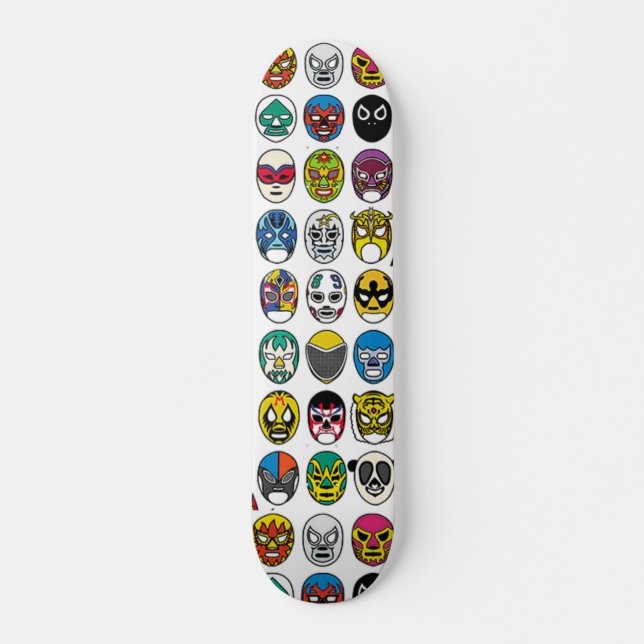 lucha, lucha, lucha board skateboard (Front)