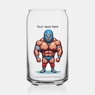 luchador , editable glass