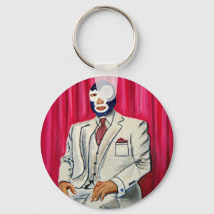 Luchador Key Ring