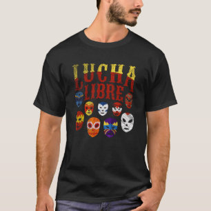 Luchador Masks Lucha Libre  2 T-Shirt