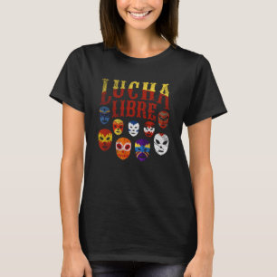 Luchador Masks Lucha Libre  2 T-Shirt