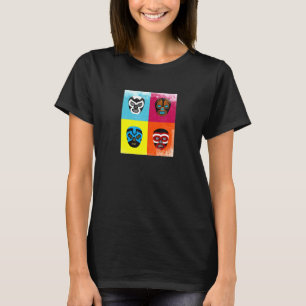 Luchadores Mexicanos - Mexican Wrestling Mask Merc T-Shirt