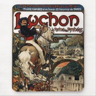 Luchon ( Lithograph) Mouse Pad