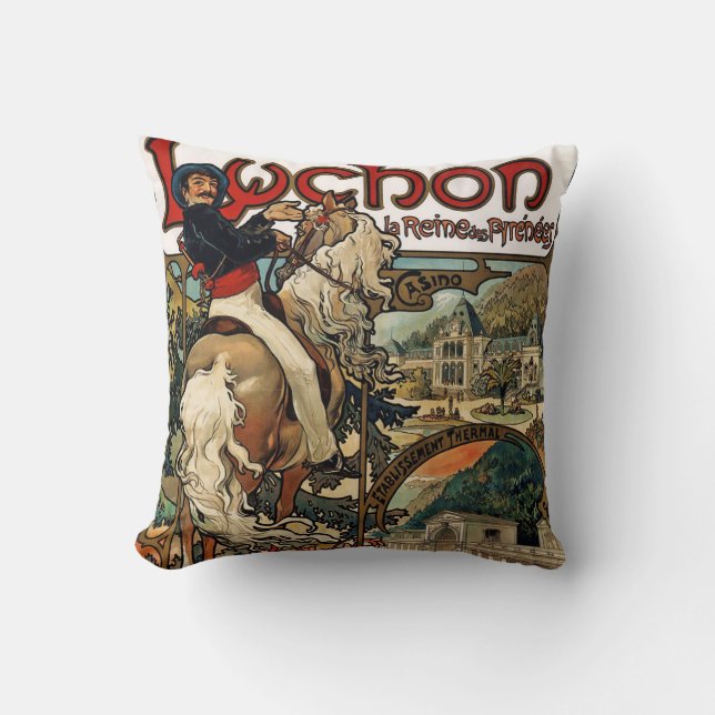 Luchon, Mucha Cushion (Front)