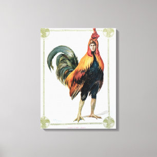 Lucien Guitry in 'Chantecler' Canvas Print