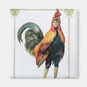 Lucien Guitry  in 'Chantecler' Magnet