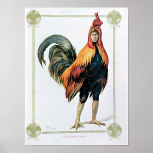 Lucien Guitry  in 'Chantecler' Poster