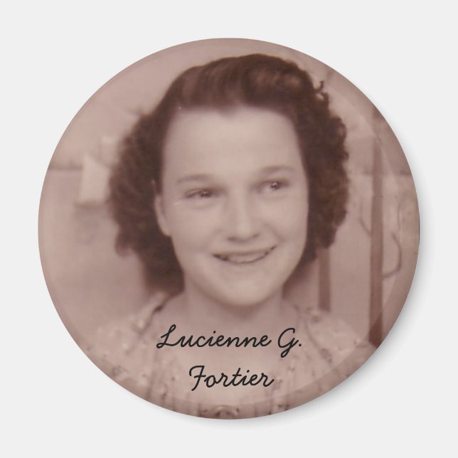 lucienne2, Lucienne G. Fortier Magnet (Front)