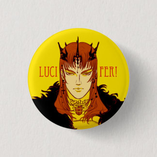 Lucifer 3 Cm Round Badge
