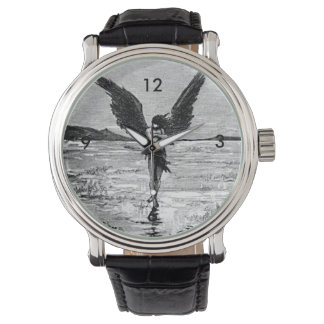 Lucifer as Satan, Devil or Angel? Vintage Ink Art Watch