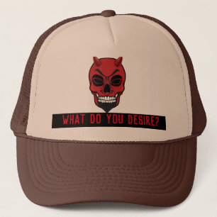 Lucifer Devil What Do You Desire Hat
