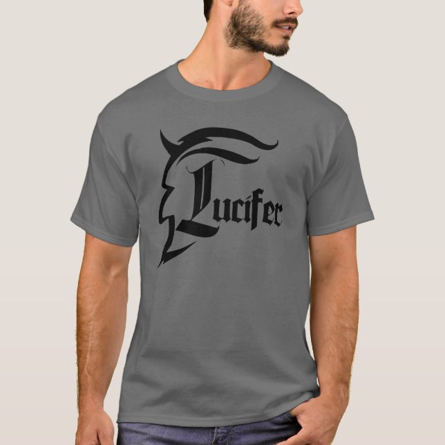 Lucifer Shirt Black (Front)
