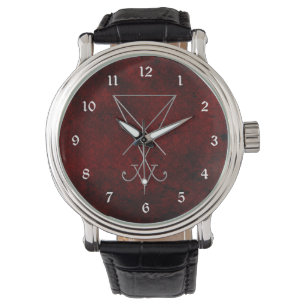 Lucifer Sigil Alchemy Goth Art Watch
