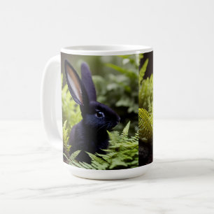 Lucifer The Black Little Bunny, Coffee Mug