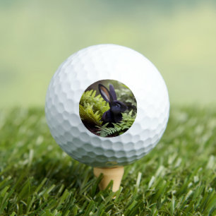 Lucifer The Black Little Bunny, Golf Balls
