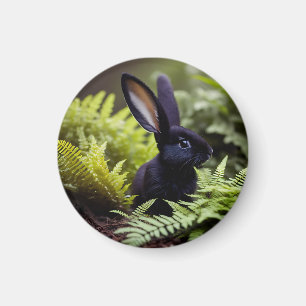 Lucifer The Black Little Bunny, Magnet