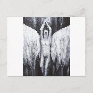 Lucifer the Morning Star descending to the Abyss Postcard