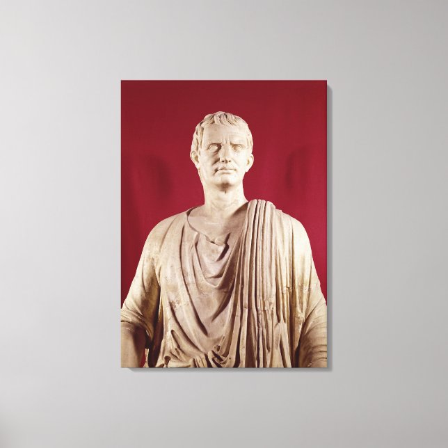 Lucius Cornelius Sulla  Orating Canvas Print (Front)