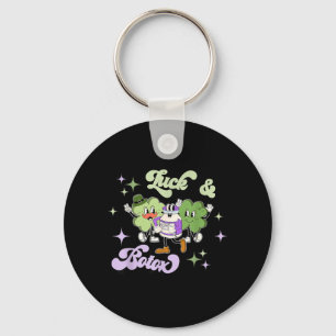 Luck And Botox Funny Shamrock Nurse Injector St Key Ring