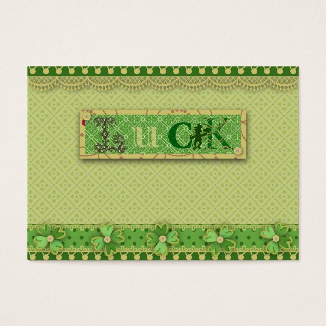 Luck Charm Gift Tag (Front)