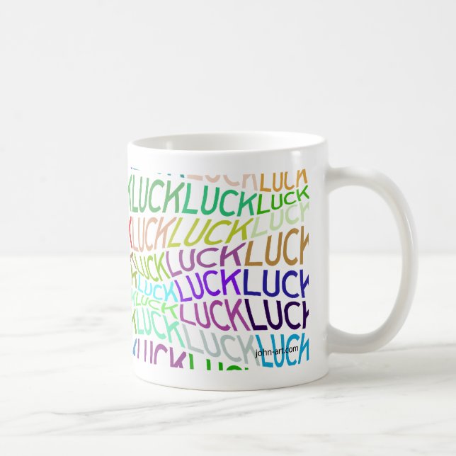 luck coffee mug (Right)