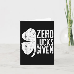 Luck Needed Shirt Irish Men Women St Patricks Day Card