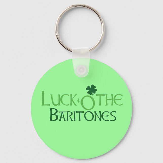 Luck 'O the Baritones Key Ring (Front)