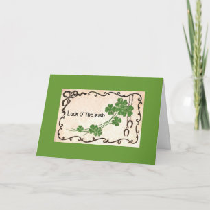 Luck O' The Irish Card