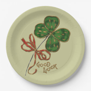 Luck O The Irish St. Patrick's Paper Plate