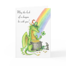 Luck of a Dragon card