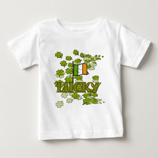 Luck of the Irish Baby T-Shirt (Front)