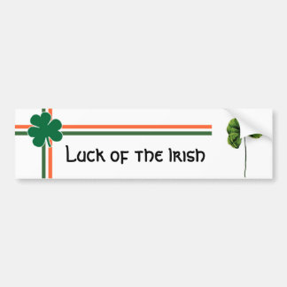 Luck of the Irish Bumper Sticker
