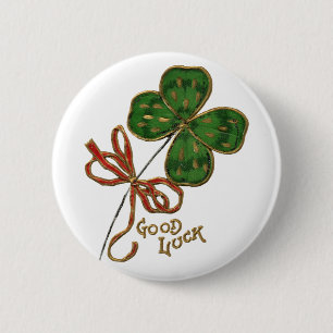 Luck of the Irish Button