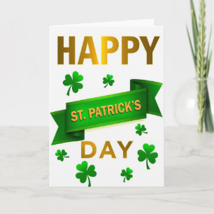 Luck Of The Irish Day Card