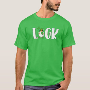 Luck Of The Irish Gnome Leprechaun Cute St Patrick T-Shirt