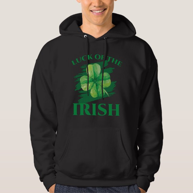 Luck of the Irish Hoodie (Front)