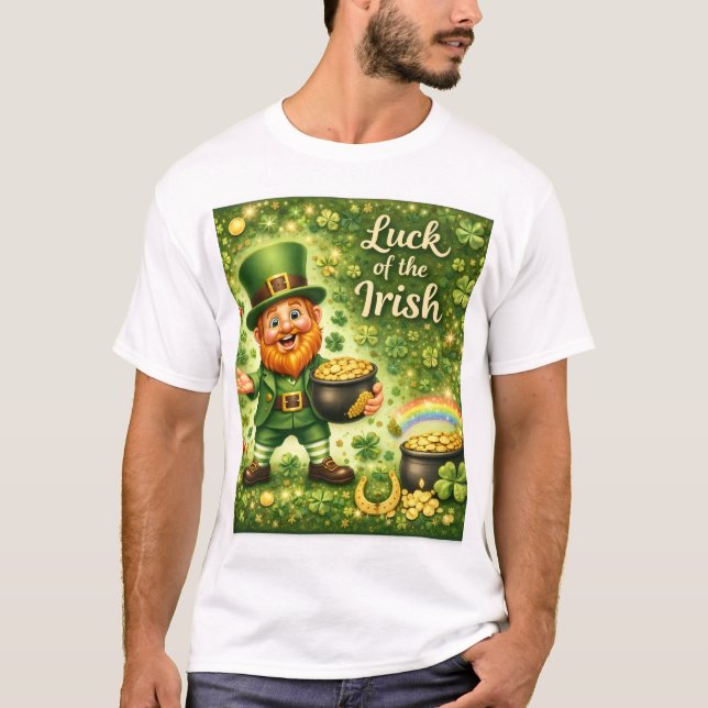 Luck of the Irish-Men's Shirt  (Front)