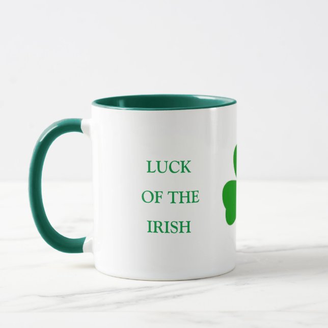 Luck of the Irish Mug (Left)