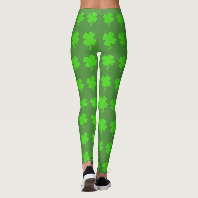Luck Of The Irish My Lucky   Leggings (Back)