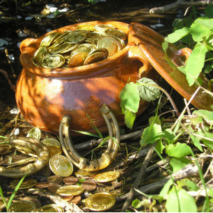 "Luck of the Irish!" Playing Cards