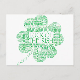 LUCK OF THE IRISH POSTCARD