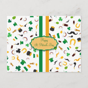 Luck of the Irish- St. Patrick's day irish items Postcard